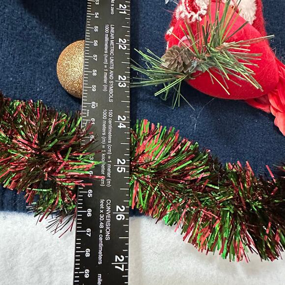 Ugly Christmas Sweater Teddy Bear LIGHTS UP Tinsel Xmas Party Winner Size Small - Picture 5 of 5